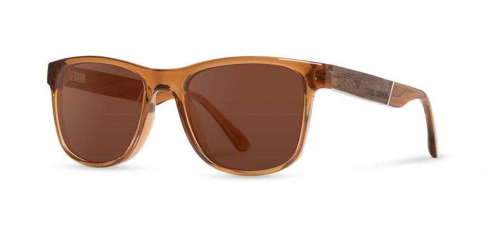 Sienna*Engraved Walnut*Basic Polarized Brown + Sienna*Engraved Walnut*HD Plus Polarized Brown | CAMP Trail Grand Canyon Sunglasses