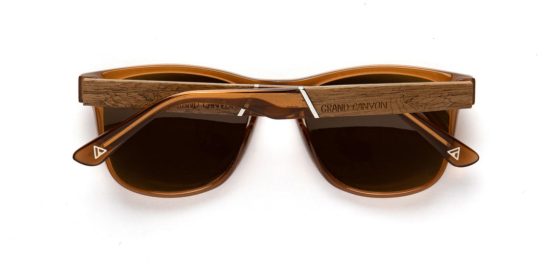 Sienna*Engraved Walnut*Basic Polarized Brown + Sienna*Engraved Walnut*HD Plus Polarized Brown | CAMP Trail Grand Canyon Sunglasses