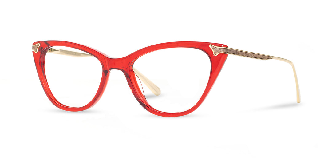 Ruby*Walnut*frames only + Ruby*Walnut*rx | Shwood Venetta Acetate RX Eyeglasses Ruby