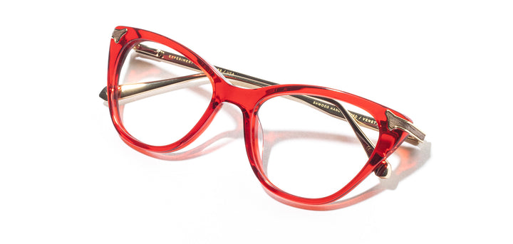 Ruby*Walnut*frames only + Ruby*Walnut*rx | Shwood Venetta Acetate RX Eyeglasses Ruby