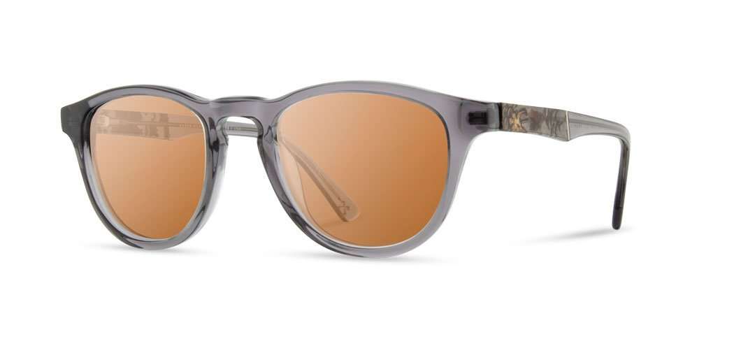 Smoke*Pinecone*Brown Polarized | Shwood Francis Acetate Sunglasses Smoke