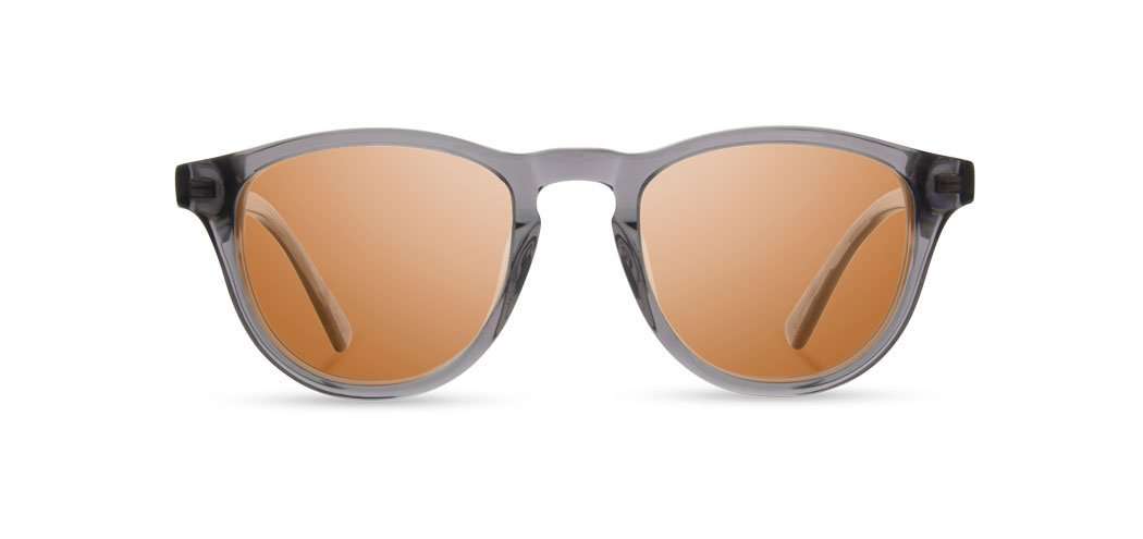 Smoke*Pinecone*Brown Polarized | Shwood Francis Acetate Sunglasses Smoke