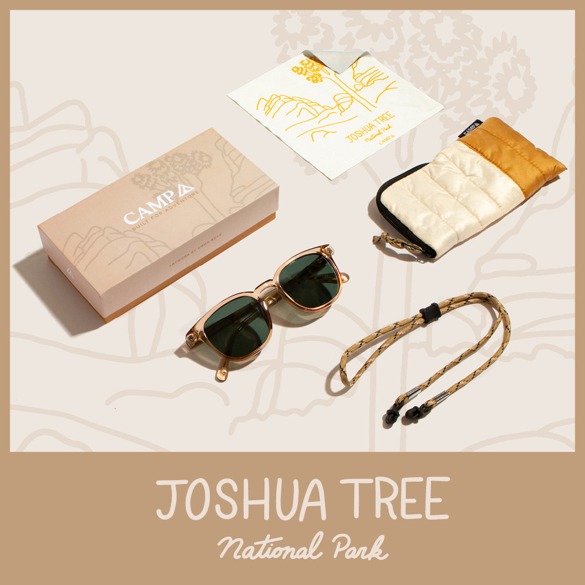 Joshua Tree National Park sunglasses bundle