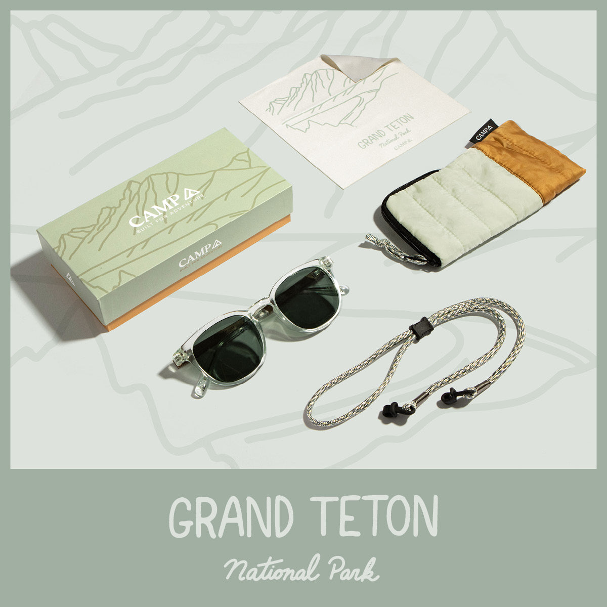 Grand Teton National Park sunglasses bundle