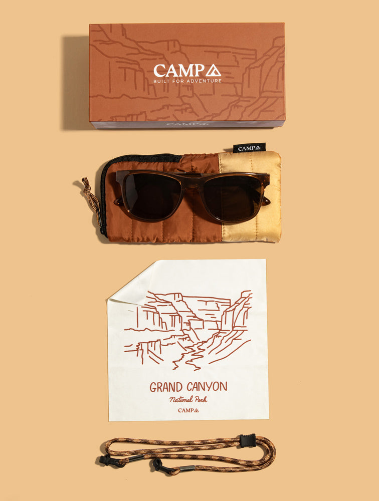 Trail Moss Glacier National Park sunglasses