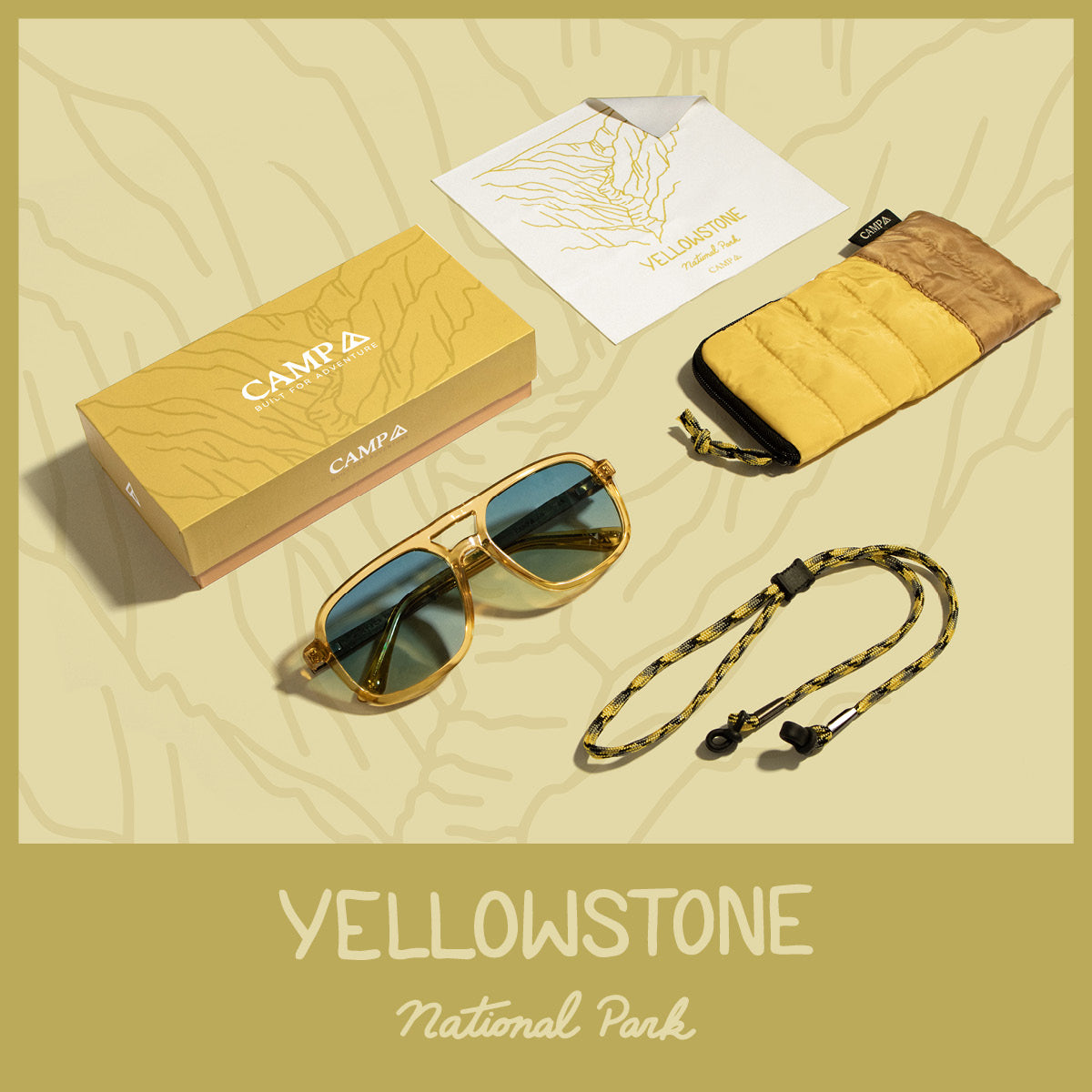 Yellowstone National Park sunglasses bundle