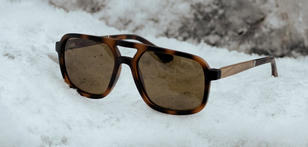 Matte Tortoise*Walnut*Basic Polarized Brown + Matte Tortoise*Walnut*HD Plus Polarized Brown | CAMP Glacier Matte Tortoise Walnut Sunglasses