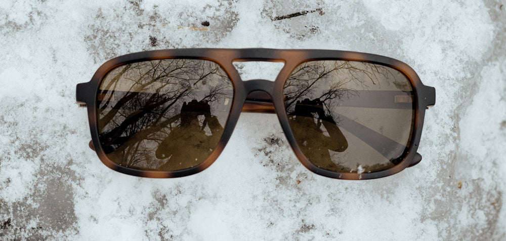 Matte Tortoise*Walnut*Basic Polarized Brown + Matte Tortoise*Walnut*HD Plus Polarized Brown | CAMP Glacier Matte Tortoise Walnut Sunglasses