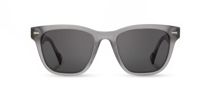 Matte Smoke*Elm Burl*Grey + Matte Smoke*Elm Burl*Grey Polarized | Shwood Ankeny Acetate Sunglasses Matte Smoke