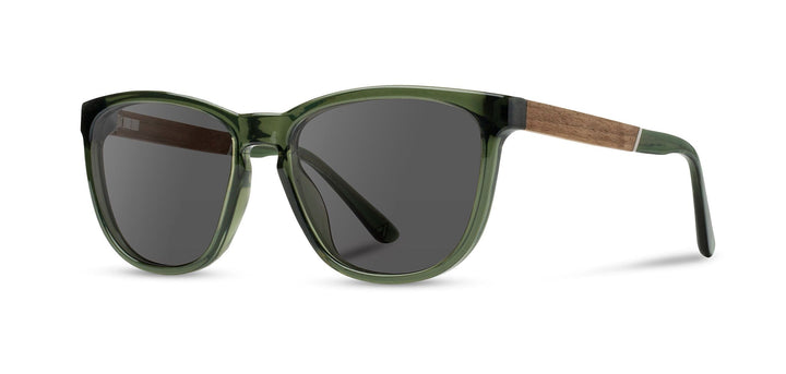 Fern*Walnut*Basic Polarized Grey + Fern*Walnut*HD Plus Polarized Grey | CAMP Arrow Fern Sunglasses