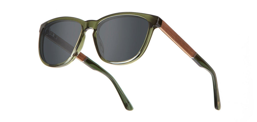 Fern*Walnut*Basic Polarized Grey + Fern*Walnut*HD Plus Polarized Grey | CAMP Arrow Fern Sunglasses