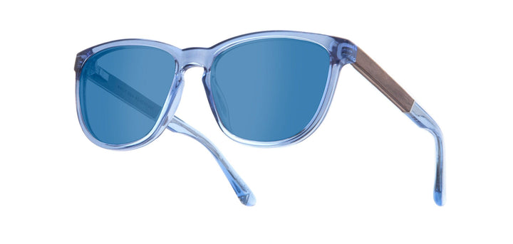 Lake*Walnut*Basic Polarized Blue + Lake*Walnut*HD Plus Polarized Blue | CAMP Arrowcrest Lake Sunglasses