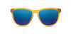 Matte Orange*Walnut*HD Plus Polarized Blue Flash | CAMP Arrow Matte Orange Walnut Sunglasses