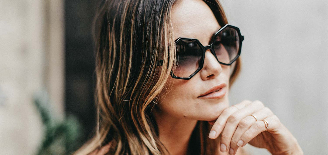 Black*Elm Burl*Grey Polarized | Shwood Aurora Acetate Sunglasses Black