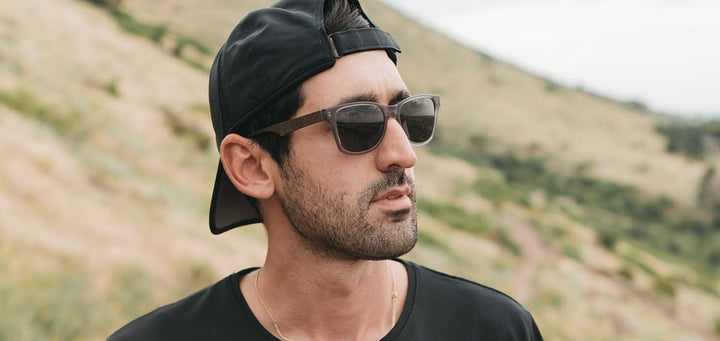 Matte Smoke*Elm Burl*Lite Grey + Matte Smoke*Elm Burl*Lite Plus Polarized Grey | Shwood Canby ACTV Sunglasses Matte Smoke