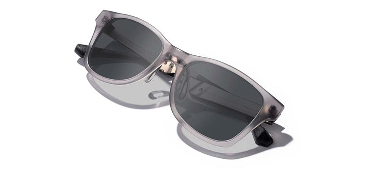 Matte Smoke*Elm Burl*Lite Grey + Matte Smoke*Elm Burl*Lite Plus Polarized Grey | Shwood Canby ACTV Sunglasses Matte Smoke