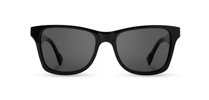 Black*Ebony*Grey + Black*Ebony*Grey Polarized | Shwood Canby XL Acetate Sunglasses Black