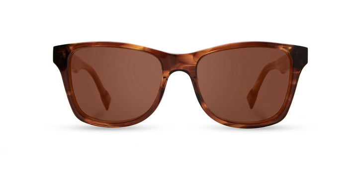 Bourbon*Elm Burl*Brown + Bourbon*Elm Burl*Brown Polarized | Shwood Canby XL Acetate Sunglasses Bourbon