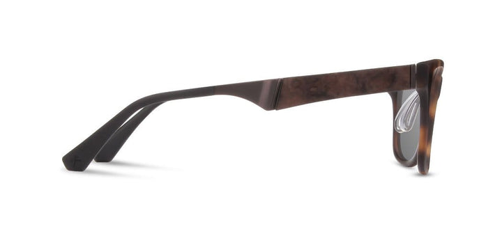 Matte Brindle*Elm Burl*Lite Grey + Matte Brindle*Elm Burl*Lite Plus Polarized Grey | Shwood Canby ACTV Sunglasses Matte Brindle