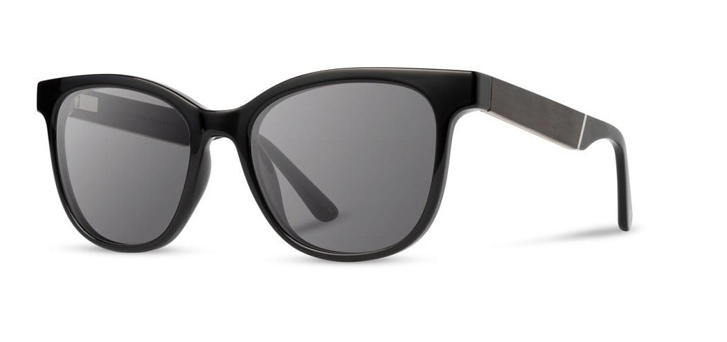 Black*Ebony*Basic Polarized Grey + Black*Ebony*HD Plus Polarized Grey | CAMP Cove Black Ebony Sunglasses  