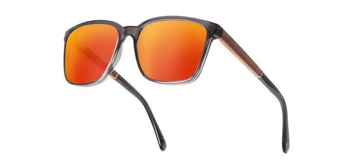 Fog*Walnut*HD Plus Polarized Solar Flash | CAMP Crag Fog Walnut Sunglasses