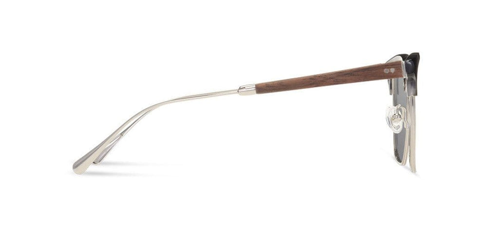 Tundra*Walnut*Grey + Tundra*Walnut*Grey Polarized | Shwood Foster Acetate Sunglasses Tundra