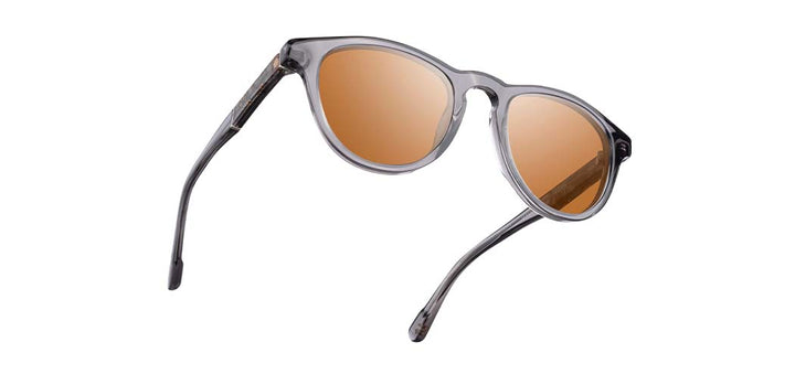 Smoke*Pinecone*Brown + Smoke*Pinecone*Brown Polarized | Shwood Francis Acetate Sunglasses Smoke