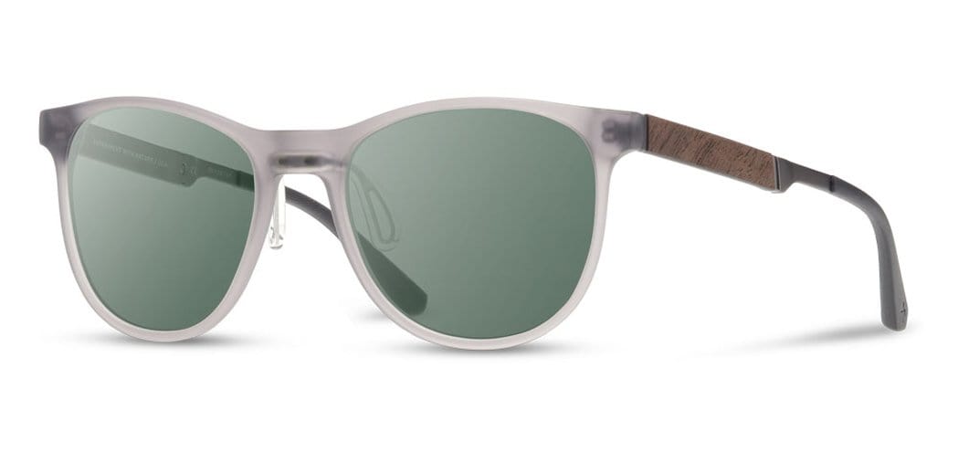 Matte Smoke*Elm Burl*Lite G15 + Matte Smoke*Elm Burl*Lite Plus Polarized G15 | Shwood Gates ACTV Sunglasses Matte Smoke