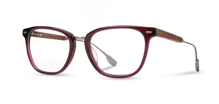 Merlot*Mahogany*frames only | Shwood Heppner Acetate RX Eyeglasses Merlot