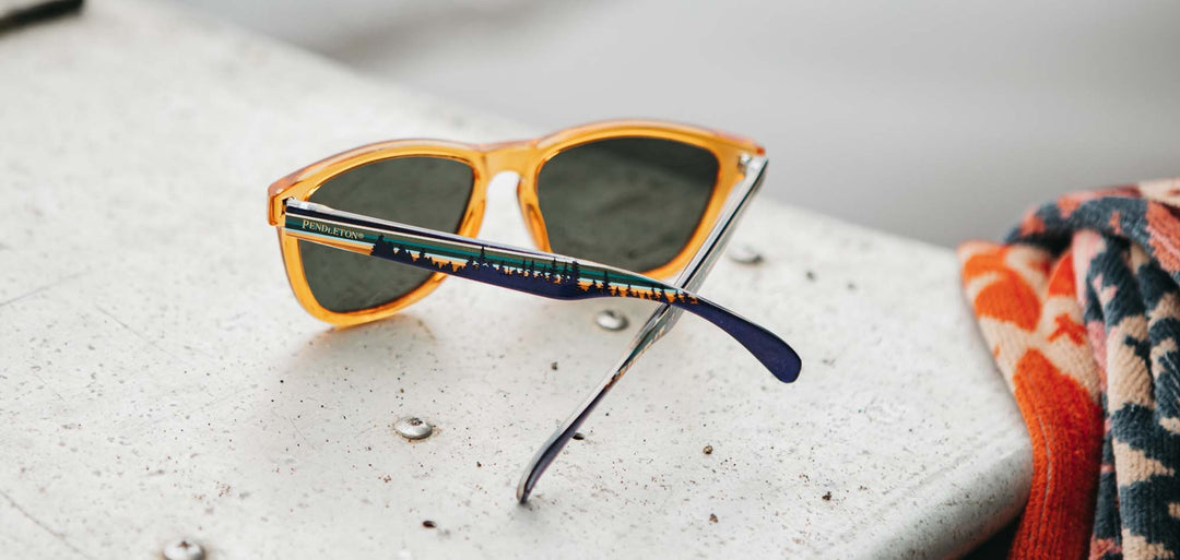 Orange Crystal*Pacific Wonderland*Grey Polarized | Pendleton Kegon Sunglasses