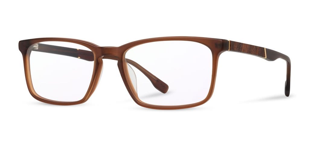 Matte Rust*Mahogany*frames only + Matte Rust*Mahogany*rx | Shwood Kent Acetate RX Eyeglasses Matte Rust