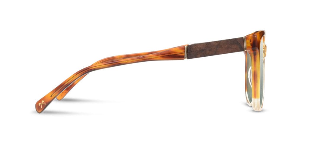 Safari*Elm Burl*G15 Polarized | Shwood Mckenzie Acetate Sunglasses Safari