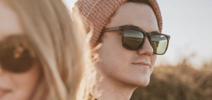 Matte Pearl Grey*Walnut*Basic Polarized G15 + Matte Pearl Grey*Walnut*HD Plus Polarized G15 | CAMP Ridge Matte Pearl Grey Walnut Sunglasses