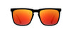 Black*Ebony*HD Plus Polarized Solar Flash | CAMP Ridge Black Ebony Solar Flash Sunglasses