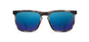 Matte Pearl Grey*Walnut*HD Plus Polarized Blue Flash | CAMP Ridge Matte Pearl Grey Walnut Blue Flash Sunglasses