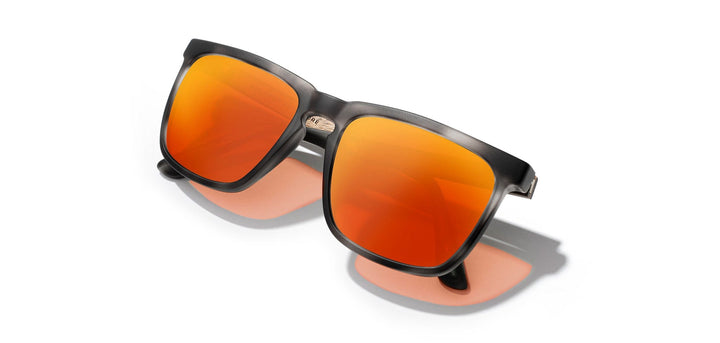 Matte Pearl Grey*Walnut*HD Plus Polarized Solar Flash | CAMP Ridge Matte Pearl Grey Sunglasses
