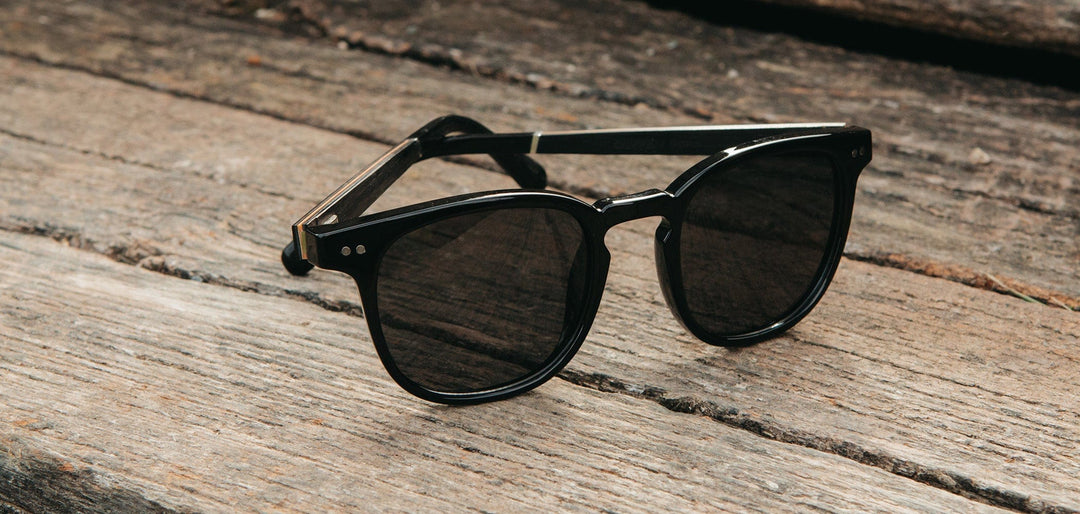 Black*Ebony*Basic Polarized Grey + Black*Ebony*HD Plus Polarized Grey | CAMP Topo Black Ebony Sunglasses