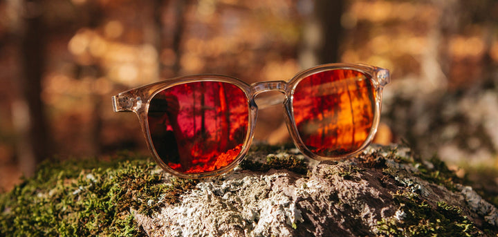 Desert*Walnut*HD Plus Polarized Solar Flash | CAMP Topo Desert Sunglasses