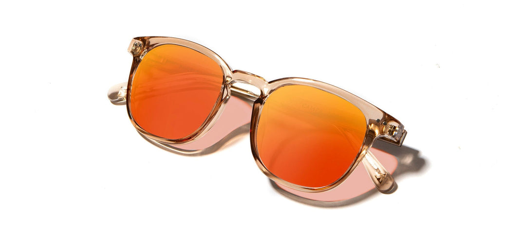 Desert*Walnut*HD Plus Polarized Solar Flash | CAMP Topo Desert Sunglasses
