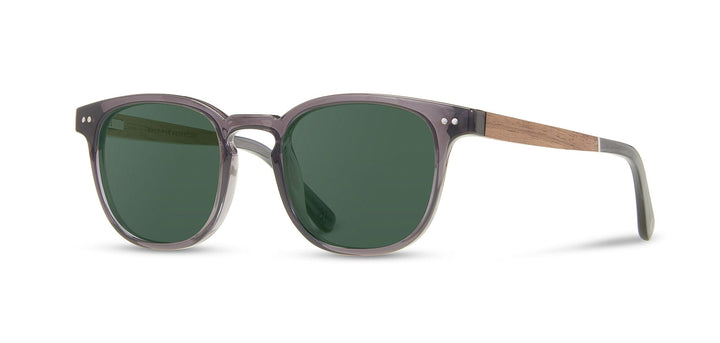 Fog*Walnut*Basic Polarized G15 + Fog*Walnut*HD Plus Polarized G15 | CAMP Topo Fog Walnut Sunglasses