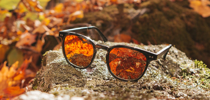 Fog*Walnut*HD Plus Polarized Solar Flash | CAMP Topo Fog Walnut Sunglasses