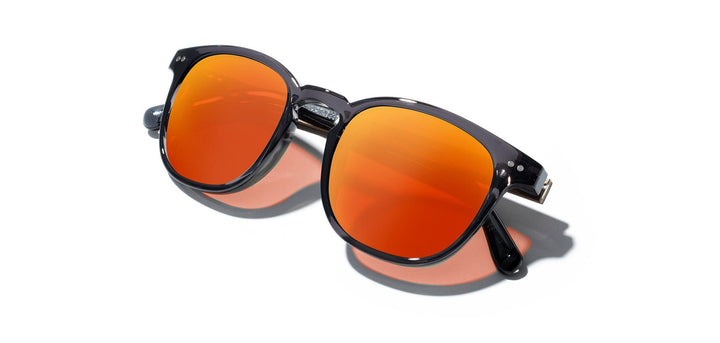 Fog*Walnut*HD Plus Polarized Solar Flash | CAMP Topo Fog Walnut Sunglasses