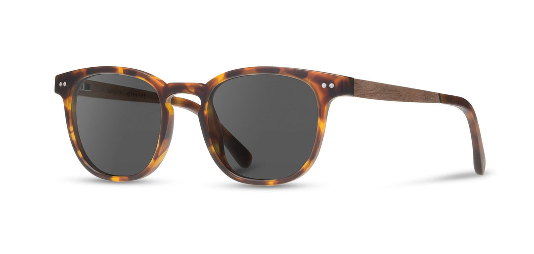Matte Tortoise*Walnut*HD Plus Polarized Grey | CAMP Topo Matte Tortoise Walnut Grey Sunglasses