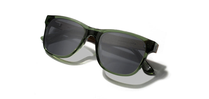 Fern*Walnut*Basic Polarized Grey + Fern*Walnut*HD Plus Polarized Grey | CAMP Trail Fern Walnut Grey Sunglasses