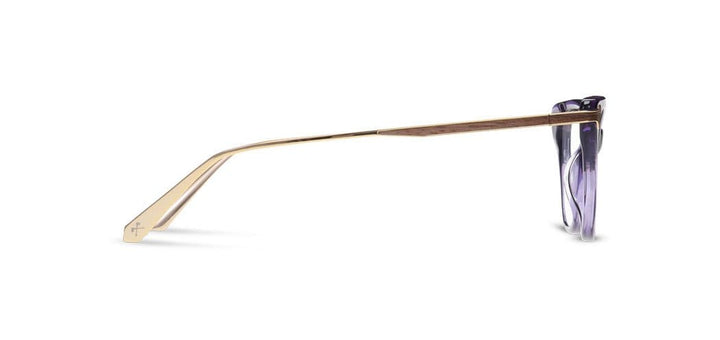 Violet*Walnut*frames only + Violet*Walnut*rx | Shwood Venetta Acetate RX Eyeglasses Violet