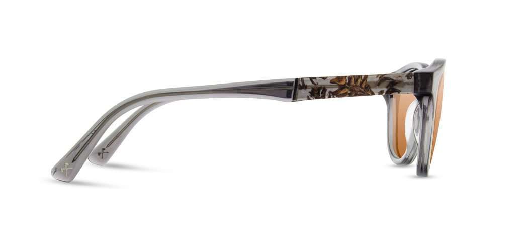 Smoke*Pinecone*Brown + Smoke*Pinecone*Brown Polarized | Shwood Francis Acetate Sunglasses Smoke