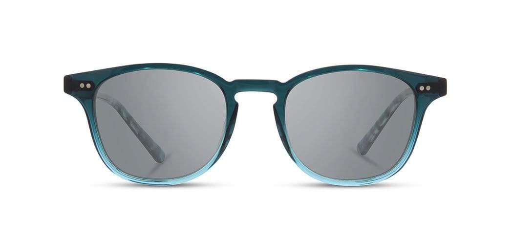 Deep Sea*Grey Polarized | Shwood Kennedy Acetate Sunglasses Deep Sea