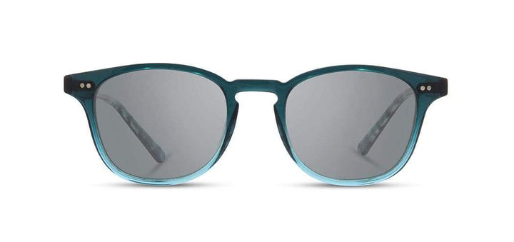 Deep Sea*Grey Polarized | Shwood Kennedy Acetate Sunglasses Deep Sea