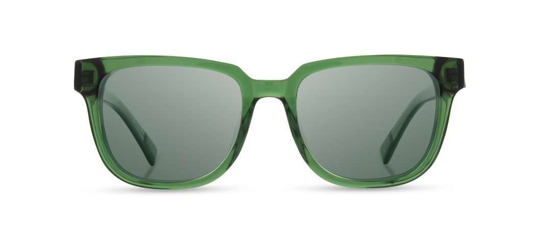 Emerald*Mint Tea*G15 + Emerald*Mint Tea*G15 Polarized | Shwood Prescott Acetate Sunglasses Emerald