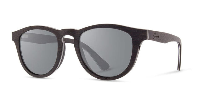 Dark Walnut*Grey Polarized | Shwood Francis Wood Sunglasses Dark Walnut